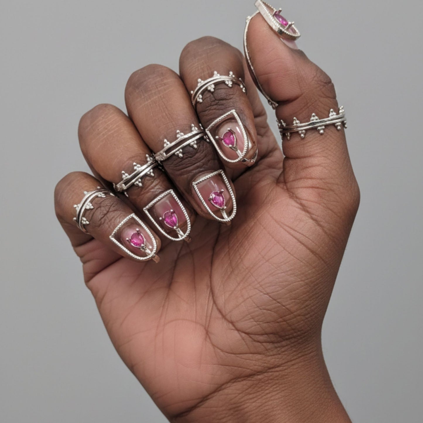 Nail Rings One Piece