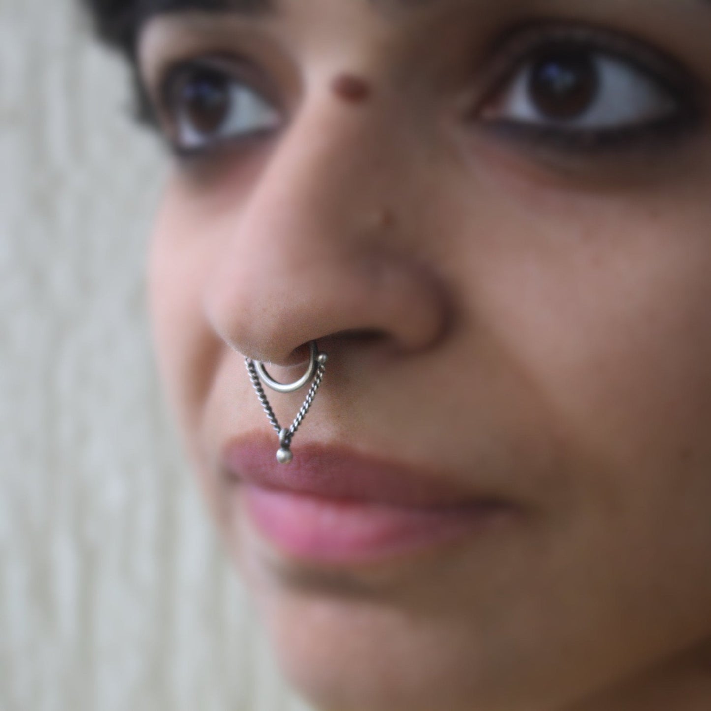 No piercing required Septum Nose Rings Silver Plated