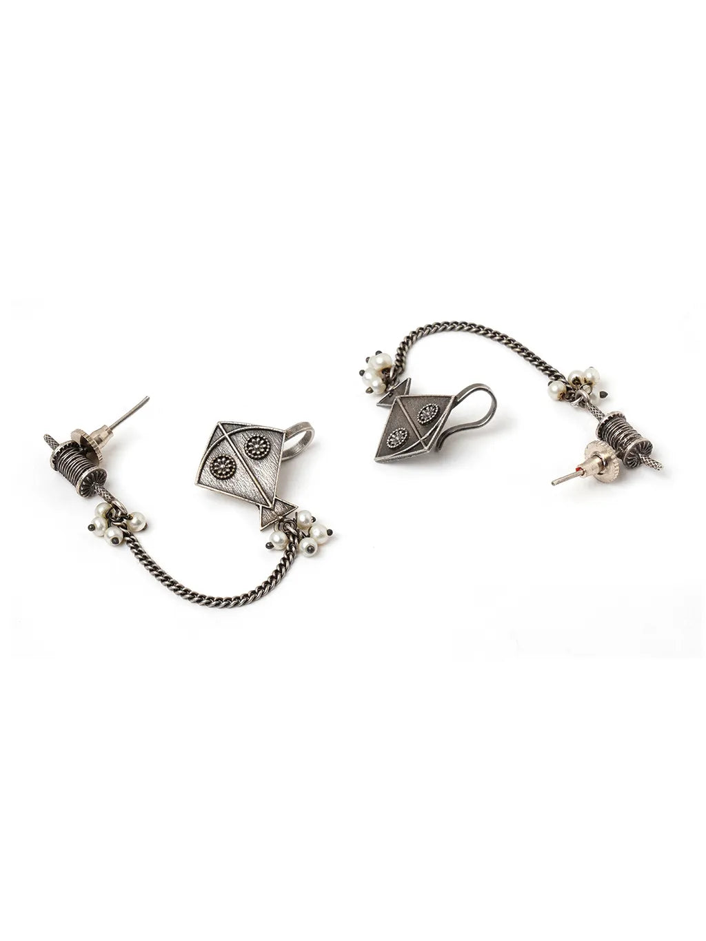 Dulcett Patang Charkhi Ear Cuffs