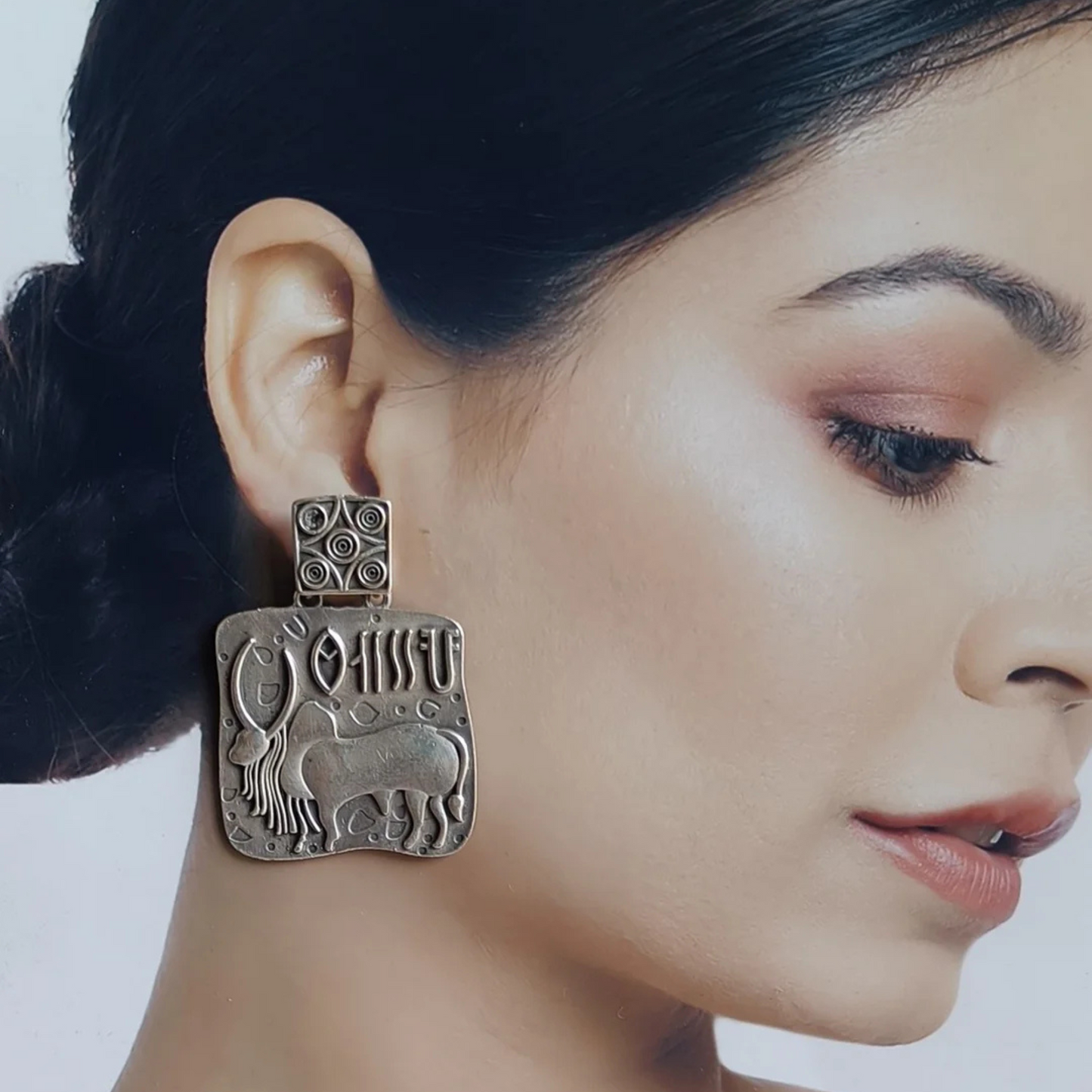 Tribal Oxidized Earrings for Women – Unique, Vintage & Bohemian Jewelry