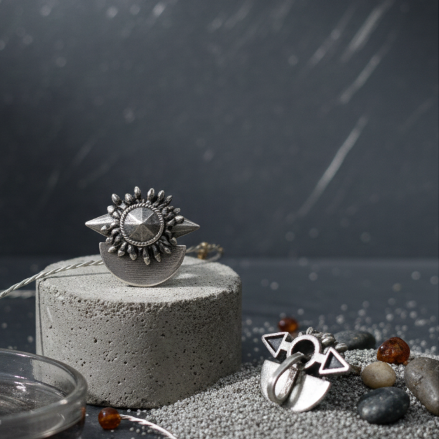 Traditional Maharashtrian Oxidized Bugadi – Non-Piercing Clip-On Earring