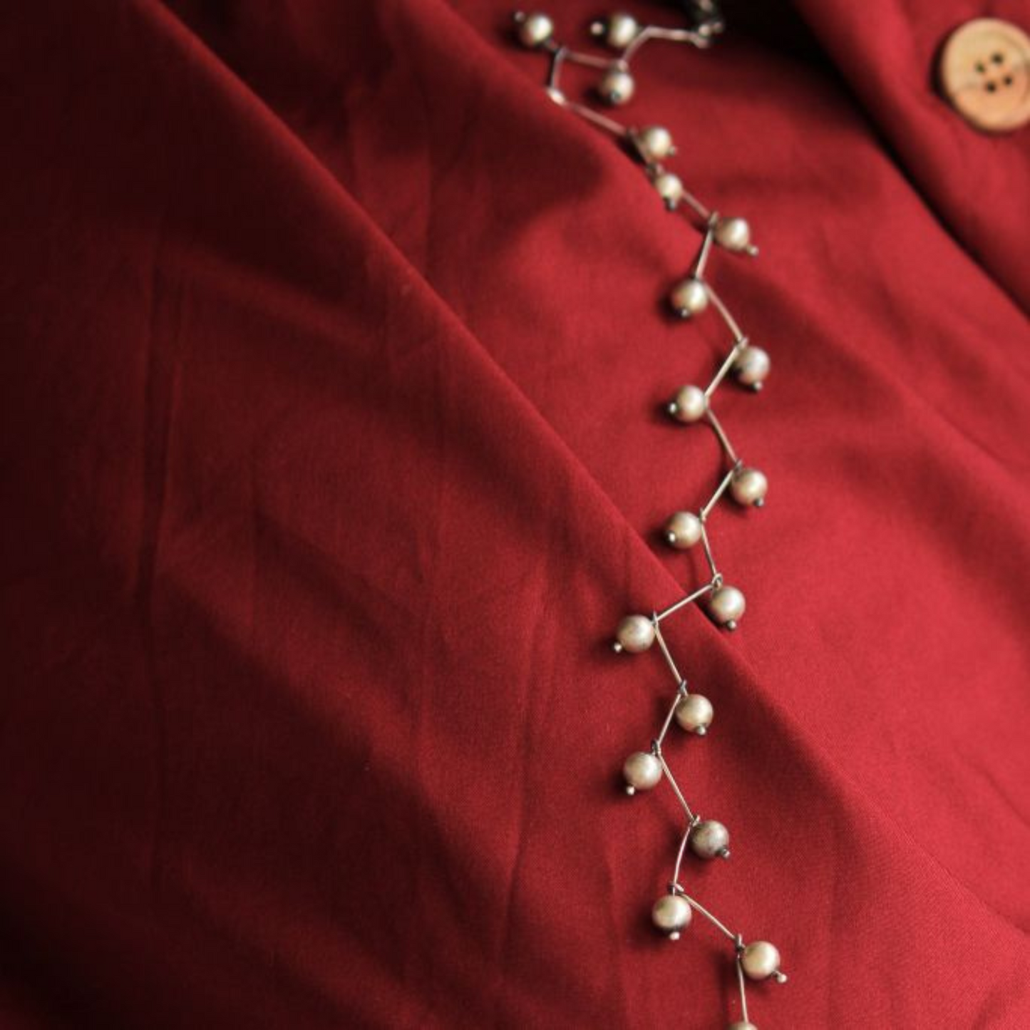 Dulcett Silver Pearl Necklace | Traditional & Elegant Jewelry for Women