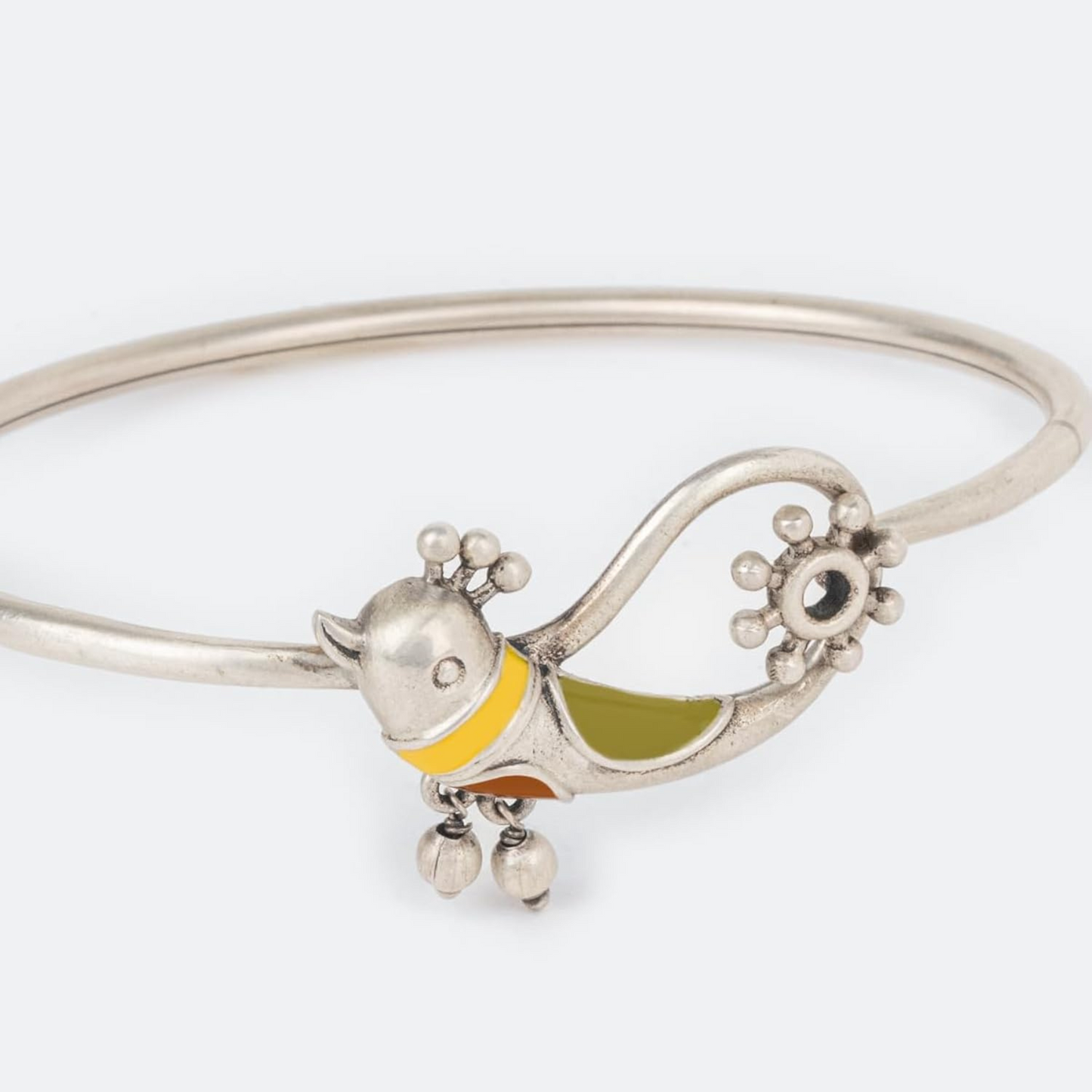 Dulcett Pakhi Bracelets in Oxidized Brass