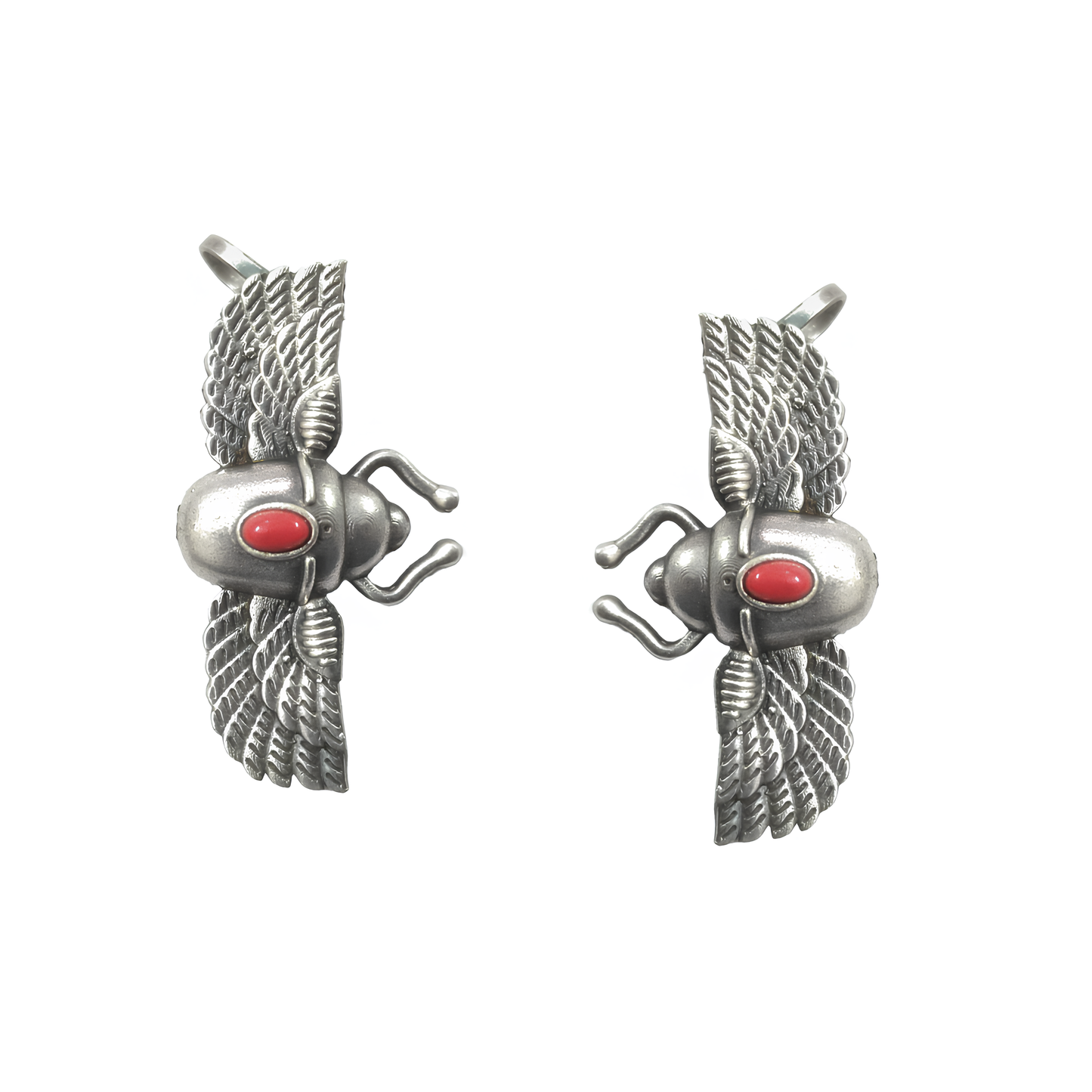 Scarab Wing Ear Cuff Earrings – Bold Statement Jewelry