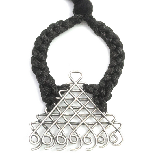 Saraswati Yantra Bracelet | Rakhi | Unisex Spiritual Bracelet for Wisdom & Knowledge Black Colour