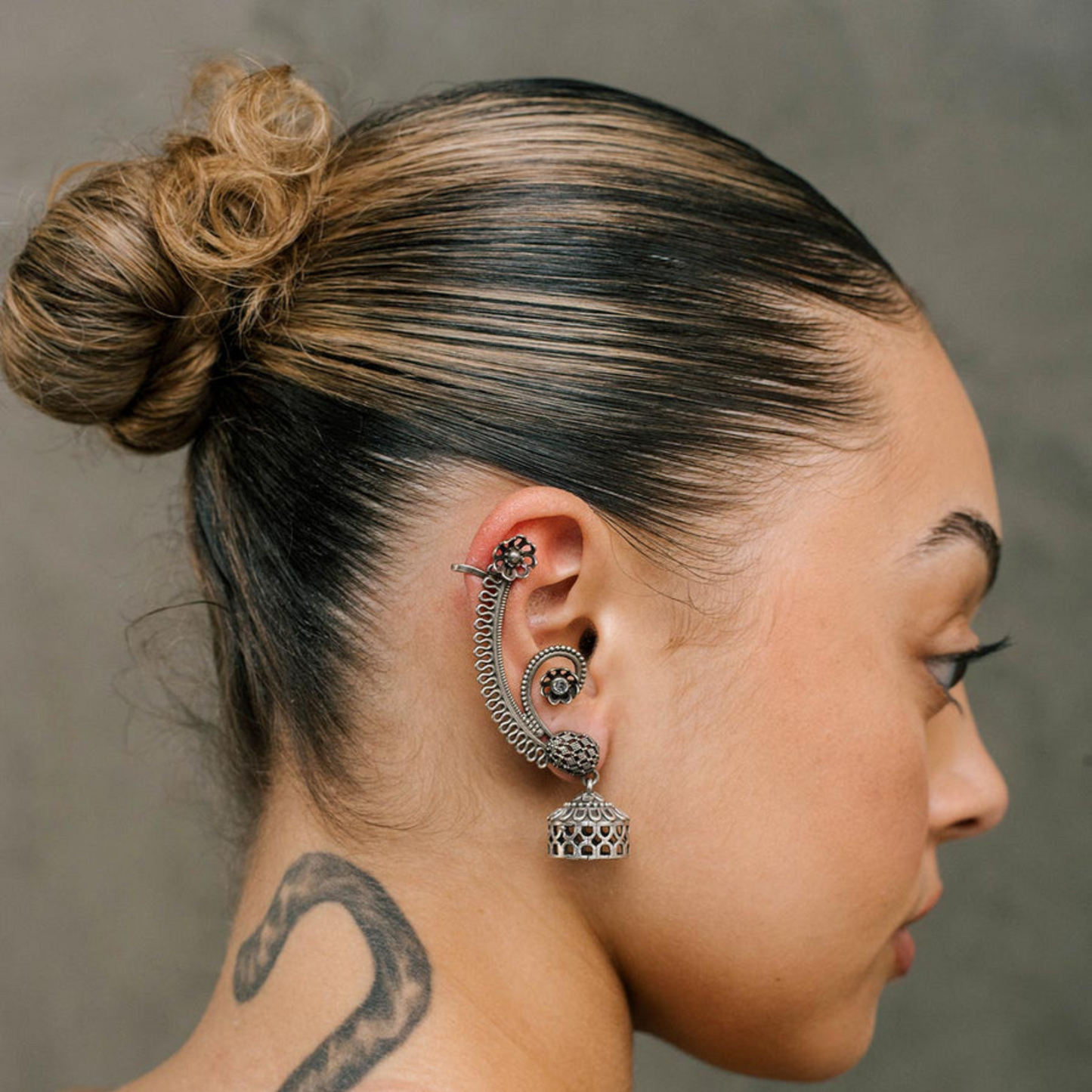 Heena Khan Inspired Ear Cuff Earrings – Bold & Fashionable Jewelry Statement