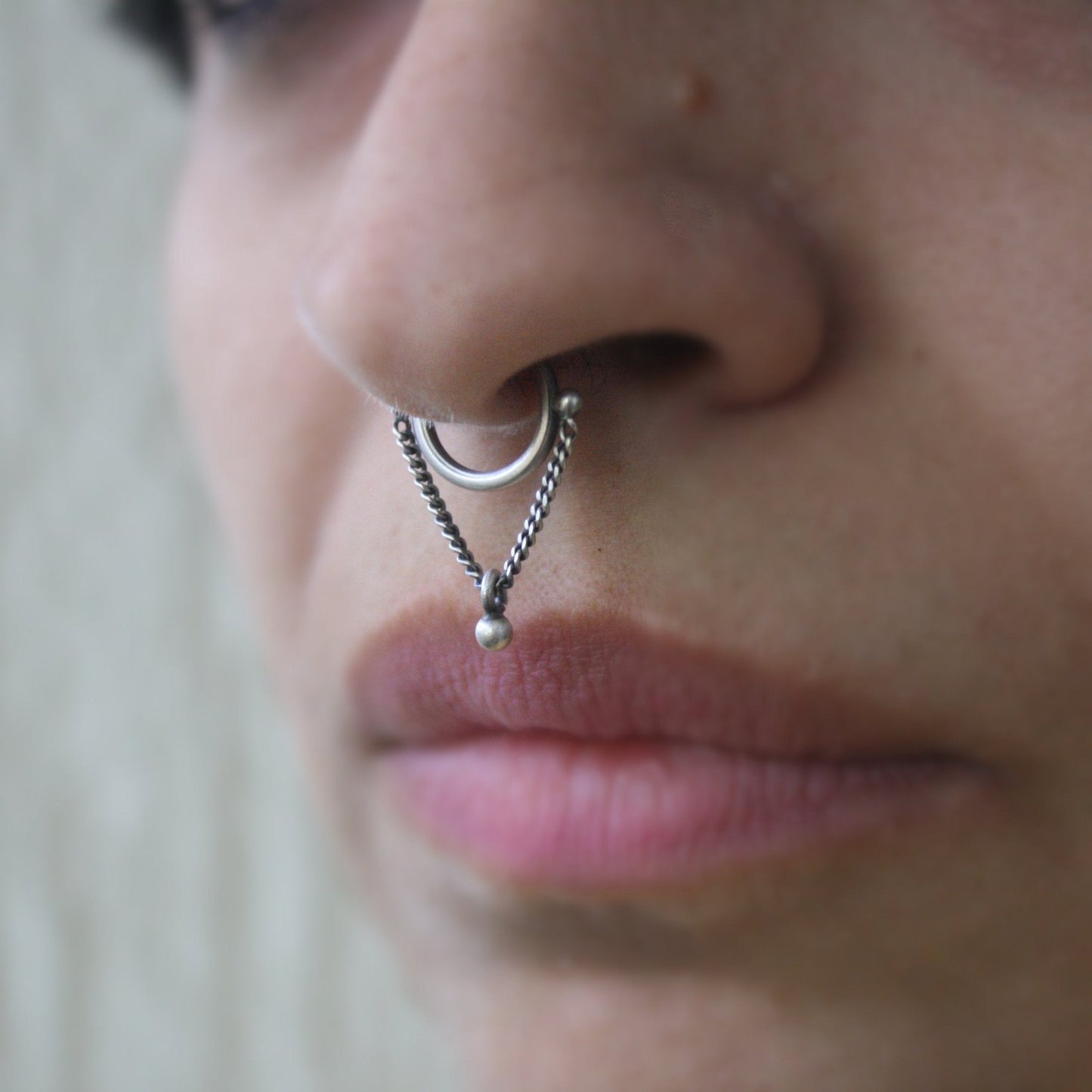 No piercing required Septum Nose Rings Silver Plated